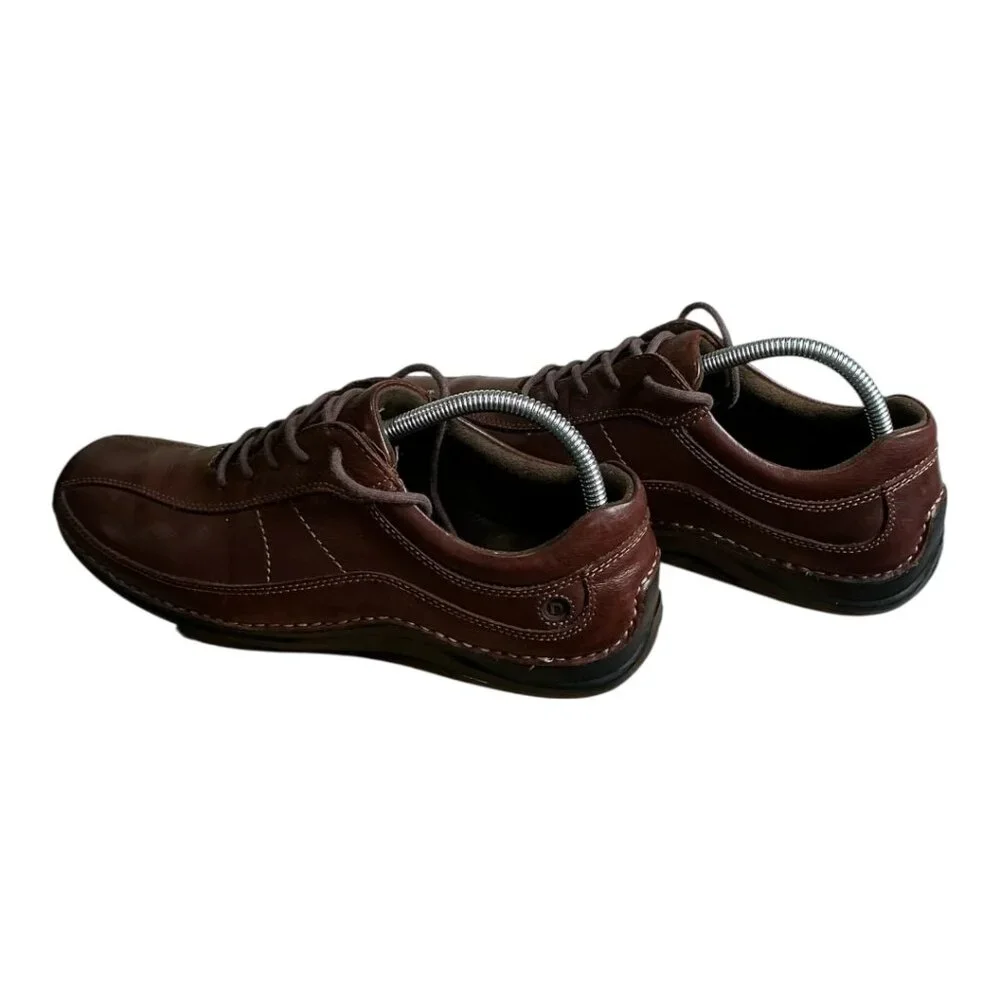Rockport Men's Brown Leather Casual Oxford Style Sneaker Size 8 1/2 - Picture 2 of 10